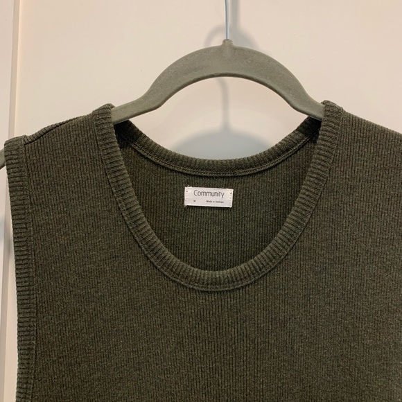 Aritzia Community ribbed dress - Picture 1 of 5